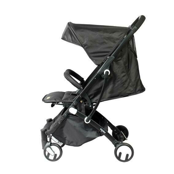 Looping Squizz 3 Stroller Kit (Canopy, Buckel Padding, Shoulder Pad &amp; Bumper Guard), Color: Black