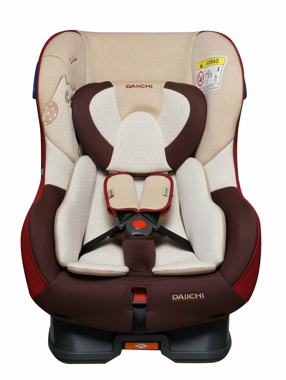 Daiichi Car Seat Dualwell Organic Red 0-18kg