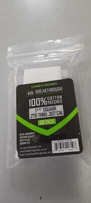Breakthrough Square Cotton Patches - 1-3/4" x 1-3/4" - 50pcs BT-CP-S-1-3/4"-50