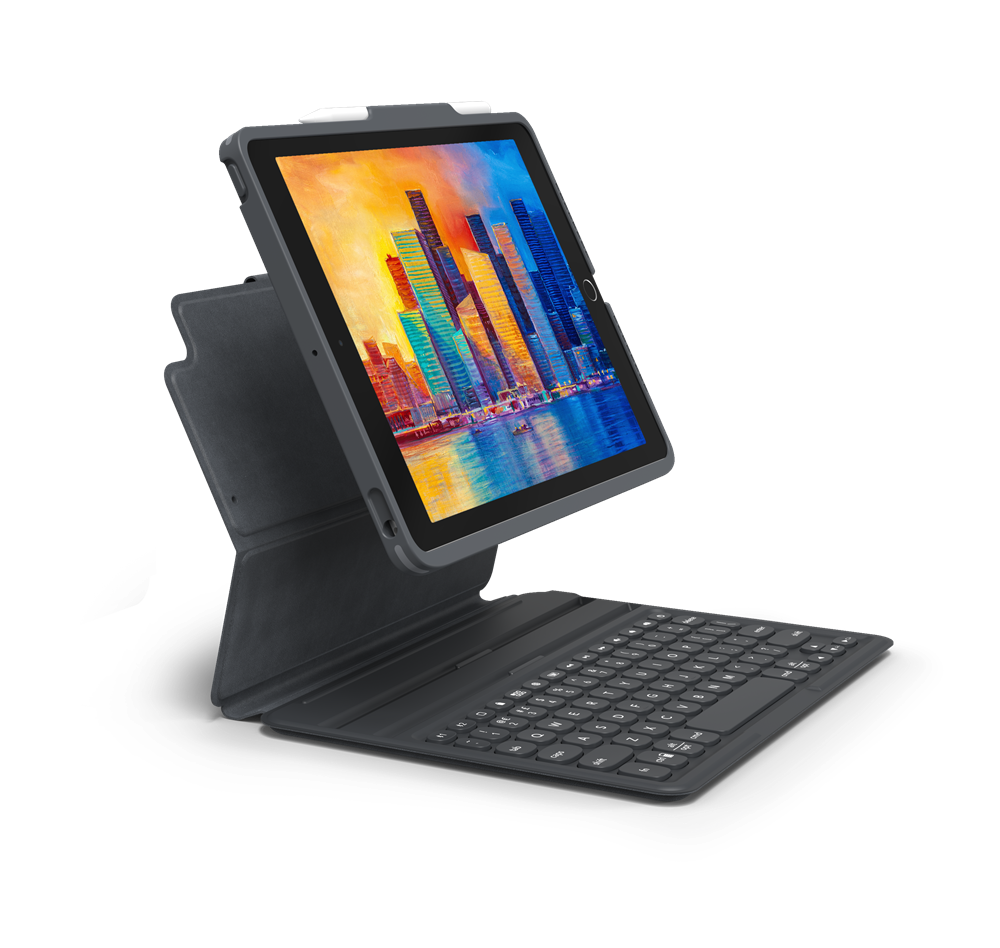 Zagg Pro Keys Wireless Keyboard &amp; Detachable Case For IPad Pro 12.9&quot; (3rd - 5th Gen)