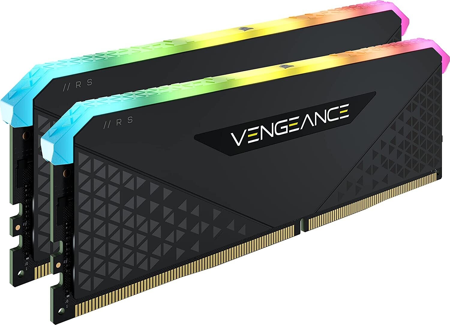Corsair VENGEANCE® RGB RS 16GB (2 x 8GB) DDR4 DRAM 3200MHz C16 Memory Kit CMG16GX4M2E3200C16