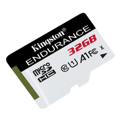 Kingston High-Endurance microSD UHS-I U1 Speed Class 10 A1 Memory Card 32GB