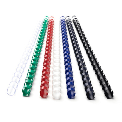 Fellowes Plastic Comb 21 Ring 14mm/16mm  A4 (White/Blue/Red/Black)
