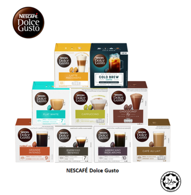 Nescafe Dolce Gusto Latte Macchiato Coffee 16 Capsules Per Box