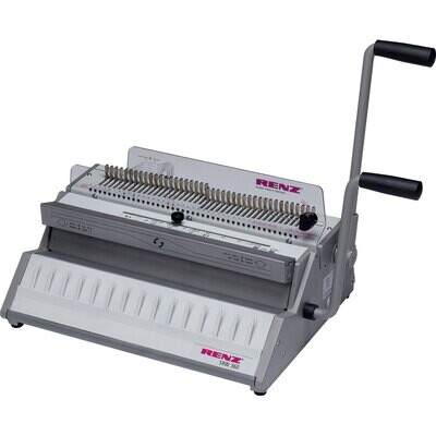 Renz SRW 360 Binding Machine Manual 3:1 Wire Punch &amp; Closer