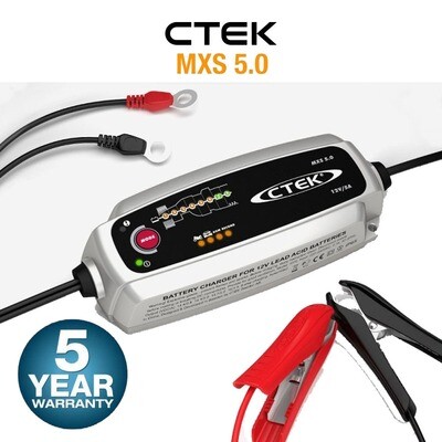CTEK 56-975 MXS 5.0 Smart Battery Charger