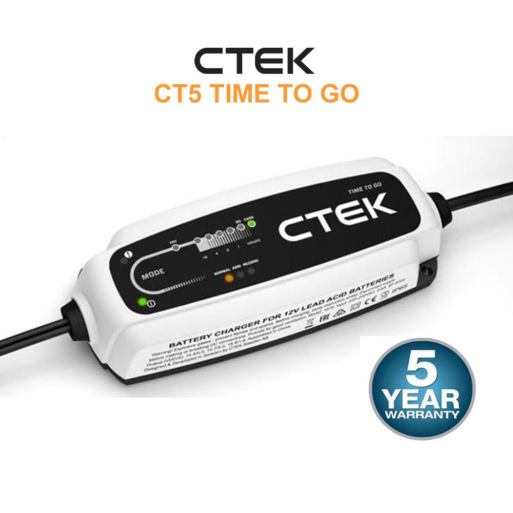 CTEK 40-162 CT5 Time To Go Smart Battery Charger