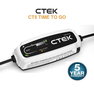 CTEK 40-162 CT5 Time To Go Smart Battery Charger