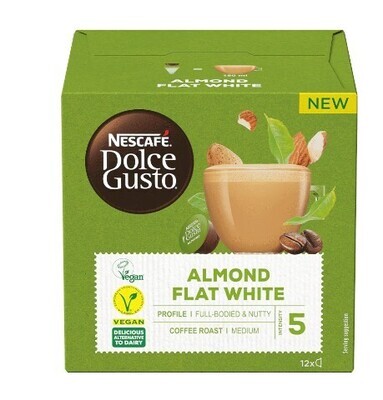 Nescafe Dolce Gusto® Almond Flat White (12 Capsules per Box)
