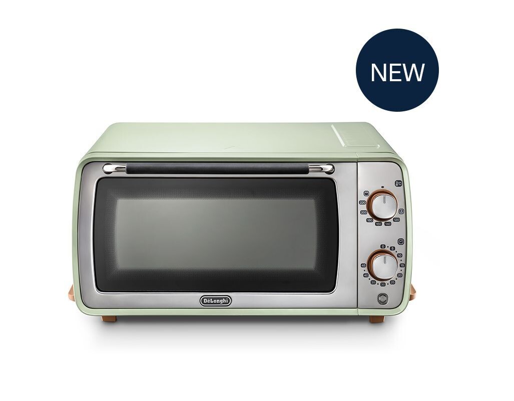Delonghi Icona Vintage Olive Oven Toaster 9L - Electric Ovens