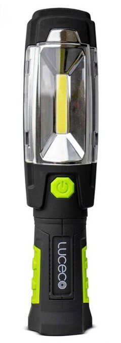 LUCECO USB RECHARGEABLE SWIVEL INSPECTION TORCH 3W INBUILT 2000MAH POWERBANK (LILT30R65)
