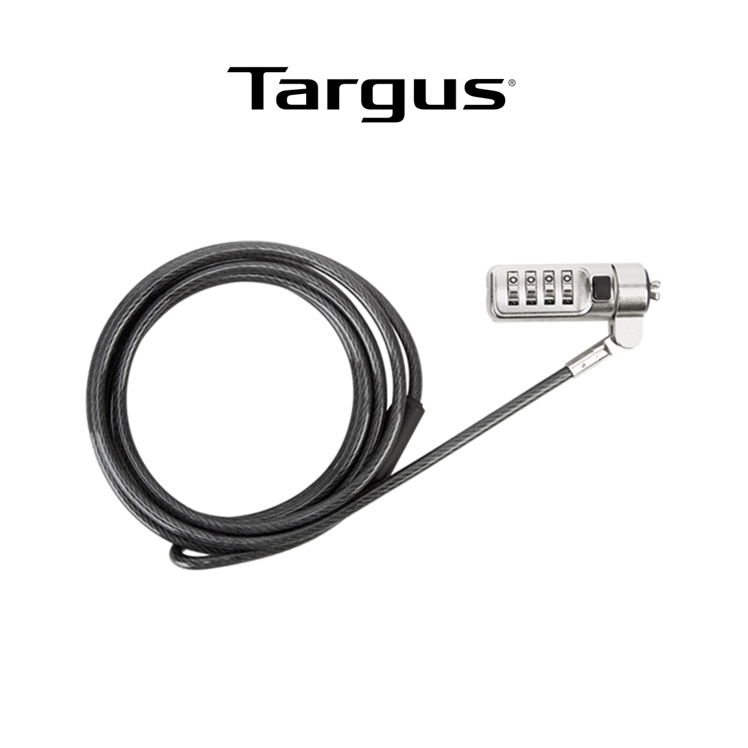 Targus Cable Lock Defcon Trapezoid Resettable Combo ASP66