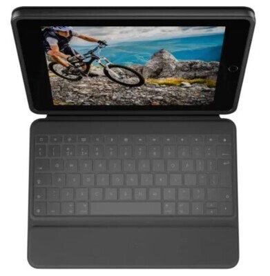 Logitech Rugged Folio For iPad 7th &amp; 8th Gen Graphite LOG-920-009458