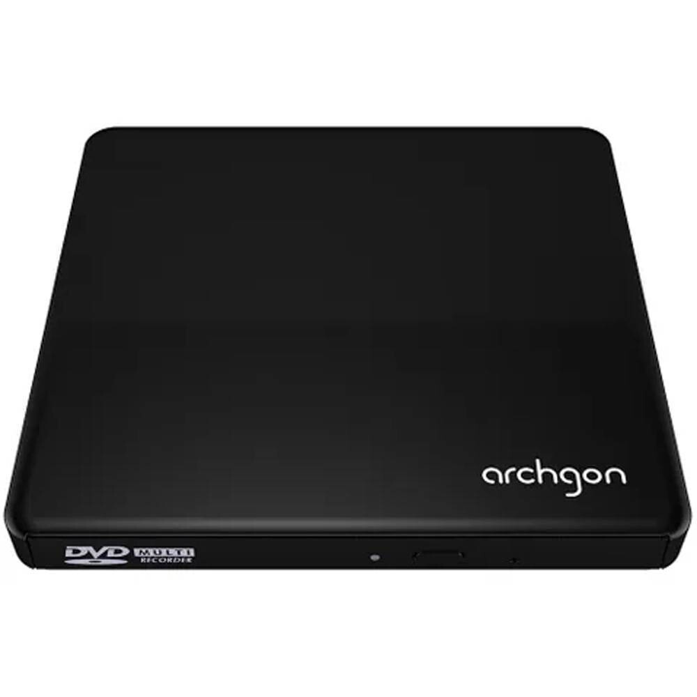 ARCHGON SATELLITE SLIM MINI EXTERNAL OPTICAL DISC DRIVE ODD USB 2.0 DVD WRITER BURNER FOR WINDOWS MAC LINUX (MD-9106-U2)