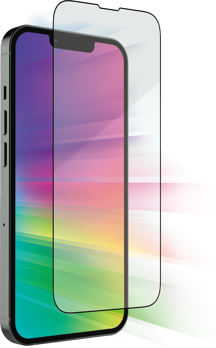 ZAGG Elite Edge RPF 30 Vision Guard Tempered Glass For IPhone 14 (6.1")