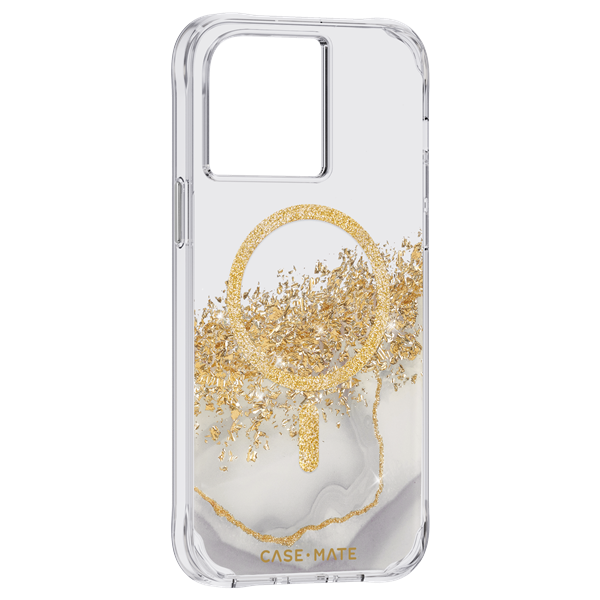 Case Mate iPhone 14 Pro Max Series Phone Case Karat Marble - Clear (MagSafe) (6.7")