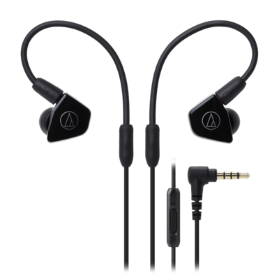 Audio Technica In-Ear Headphones with In-line Mic &amp; Control
ATH-LS50iS