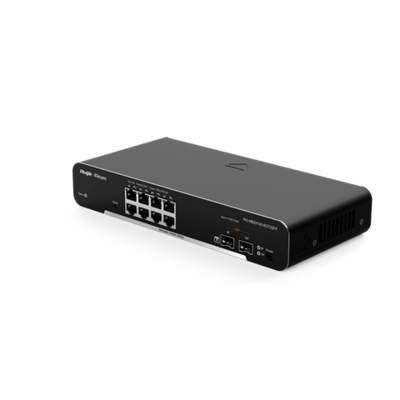 Ruijie RG-NBS3100-8GT2SFP, 10-Port Gigabit Layer 2 Cloud Managed Non-PoE Switch