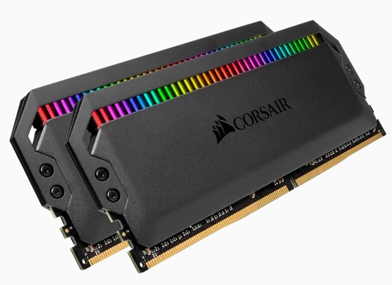 Corsair DOMINATOR® PLATINUM RGB 32GB (2 x 16GB) DDR4 DRAM 3200MHz C16 Memory Kit CMT32GX4M2C3200C16 (Pre Order)
