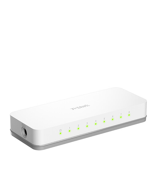 D-Link 8-Port 10/100 Mbps Unmanaged Switch DES-1008C