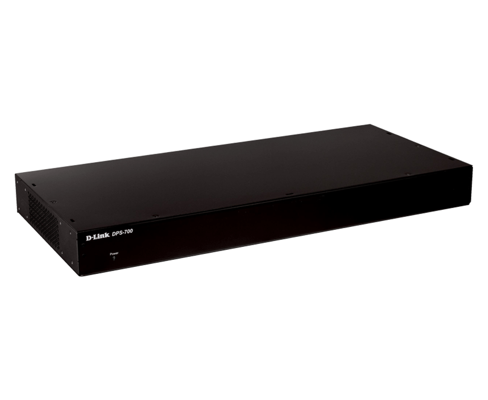 D-Link 589-watt RPS With a 1-Meter DC Power Cable
DPS-700