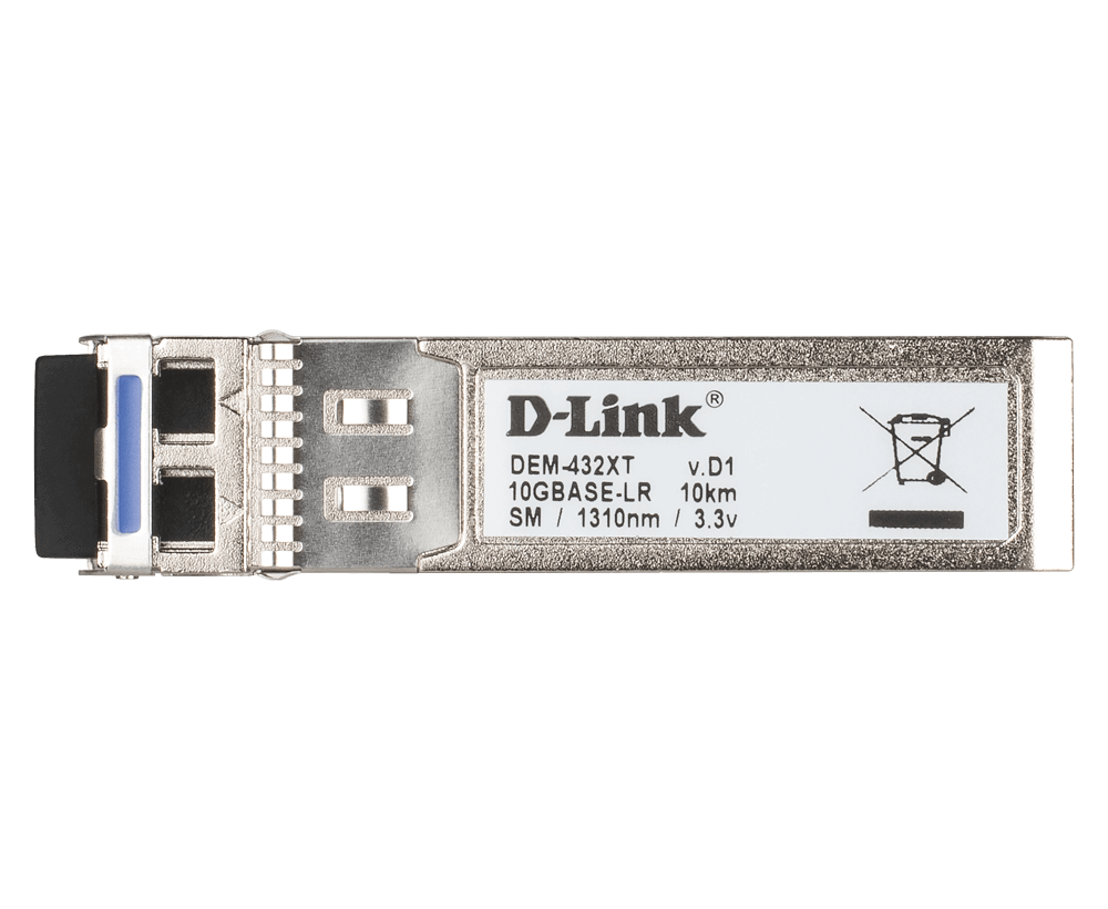 D-Link 10GBASE-LR SFP+ Transceiver (10 Km) DEM-432XT