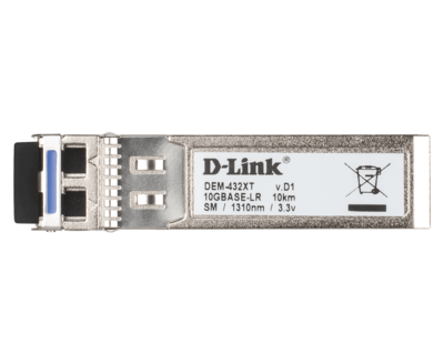 D-Link 10GBASE-LR SFP+ Transceiver (10 Km) DEM-432XT