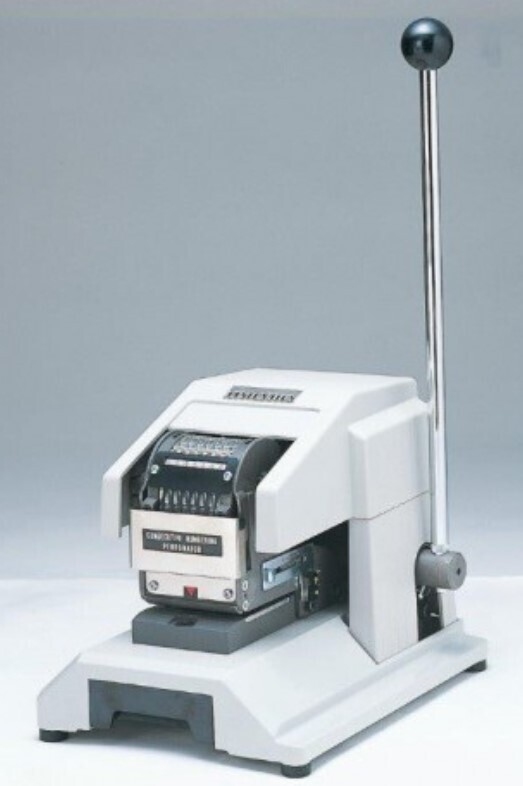 NewKon 208N Perforator (7 Digits Consecutive Numbering)