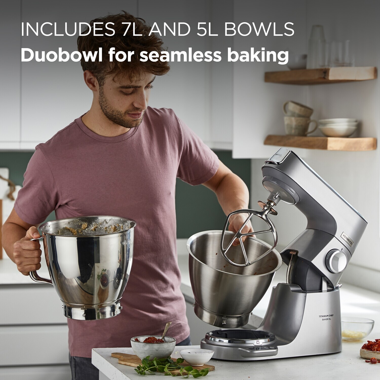 Kenwood Titanium Chef Baker XL Silver KVL85.004SI