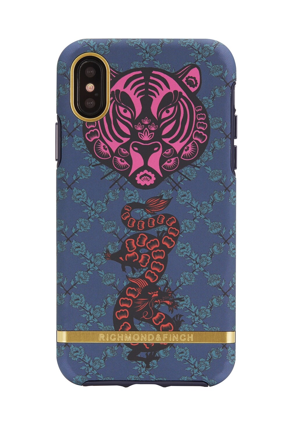 Richmond &amp; Finch Fashion Protective Case (Matte Tiger &amp; Dragon)  for Apple IPhone XS Max