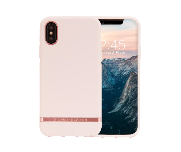 Richmond &amp; Finch Fashion Protective Case (Matte Pink Rose) for Apple IPhone XS Max