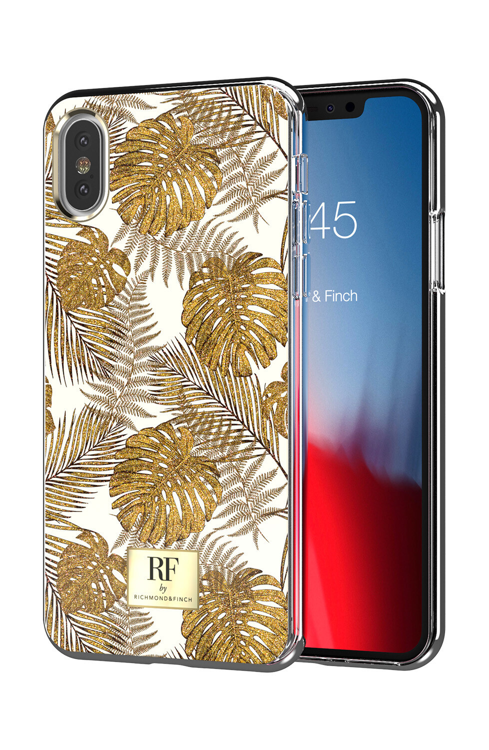 Richmond &amp; Finch By Richmond Fashion Protective Case (Golden Jungle) for  Apple IPhone XS Max