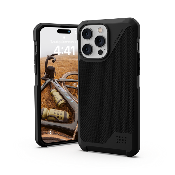 UAG Metropolis LT Magsafe Case For IPhone 14 Pro Max  6.7&quot; Kevlar Black