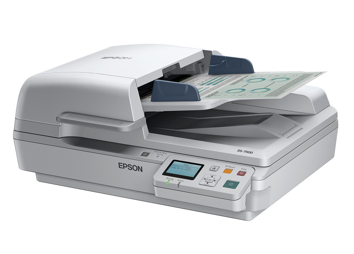 Epson WorkForce DS-7500 Flatbed Document Scanner with Duplex ADF (Pre Order)