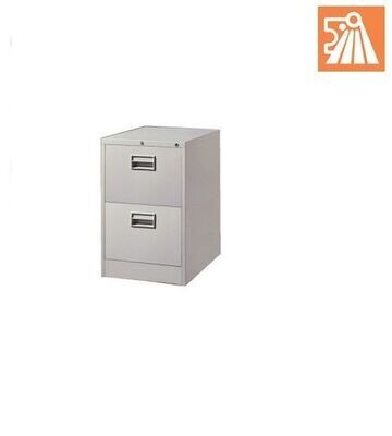 Lion 2 Drawer Steel Filing Cabinet LX-42PS – Anti Tilt Safety