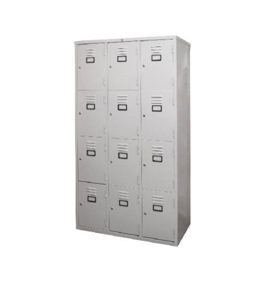 Lion 12 Compartment Steel Locker L5512B (For Klang Valley Only)
