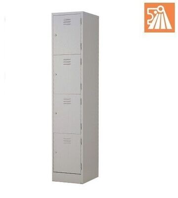Lion 4 Compartment Steel Locker L554B (For Klang Valley Only)