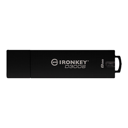 Kingston IronKey D300S Encrypted USB Flash Drive, Capacity: IKD300S/8GB (No Stock)