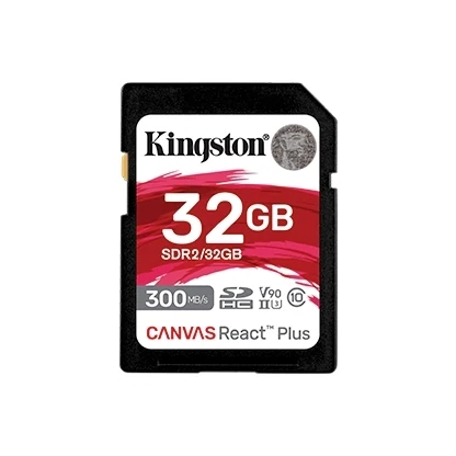 Kingston Canvas React Plus SD Memory Card