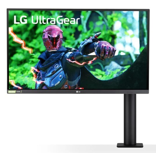LG 27'' UltraGear QHD Nano IPS 1ms 144Hz HDR G-SYNC Compatibility Monitor with Ergo Stand 27GN880