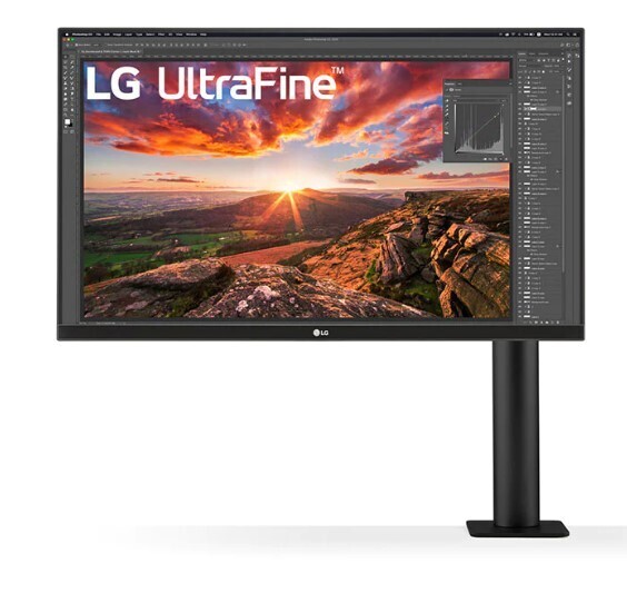LG 27&#39;&#39; UHD 4K Ergo IPS Monitor with USB Type-C 27UN880