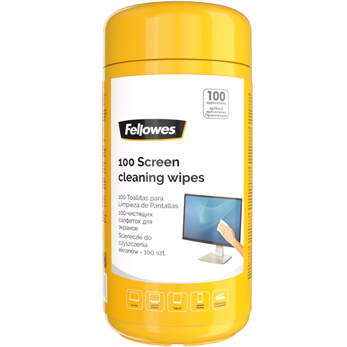 Fellowes Screen Cleaning Wipes – 100 pieces 99703