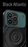 STM Goods Reawaken Ripple Magsafe for iPhone 14 Series, Color: Black/Atlantic