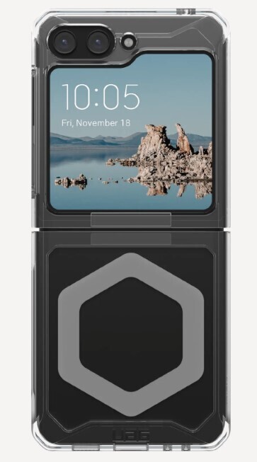 UAG Plyo Pro Series Galaxy Z Flip 5 2023 Case, Color: Ice/Silver