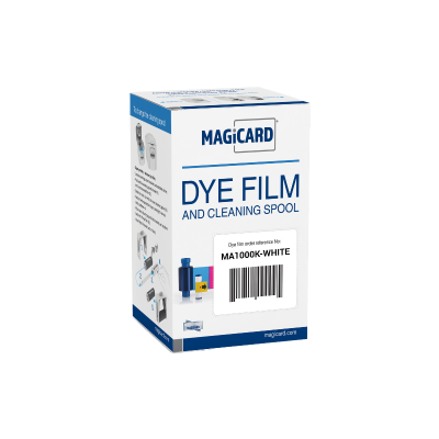 MAGICARD Monochrome Ribbon MA1000K, Color: White