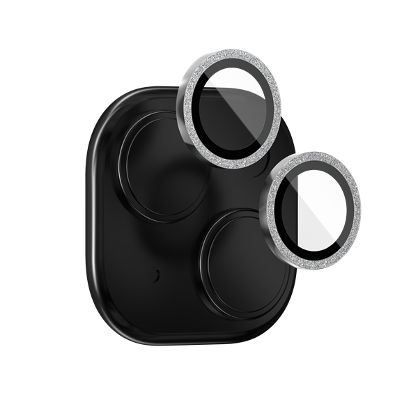 ZAGG Glass Luxury Camera Lens For iPhone 15 Series - Glitter