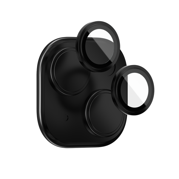 ZAGG Glass Premium Camera Lens For iPhone 15 Series - Black, Model: 15 Non Pro Series
