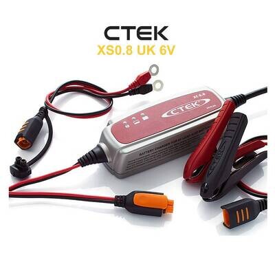 CTEK 56-773 XC0.8 UK 6V Smart Battery Charger
