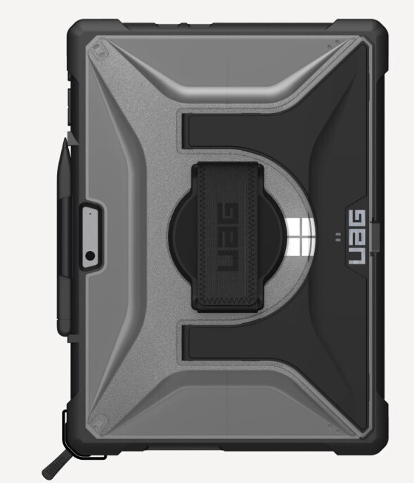 UAG Surface Pro 8 / Pro 9 Plasma Case w/ Handstrap &amp; Shoulder Strap- Ice