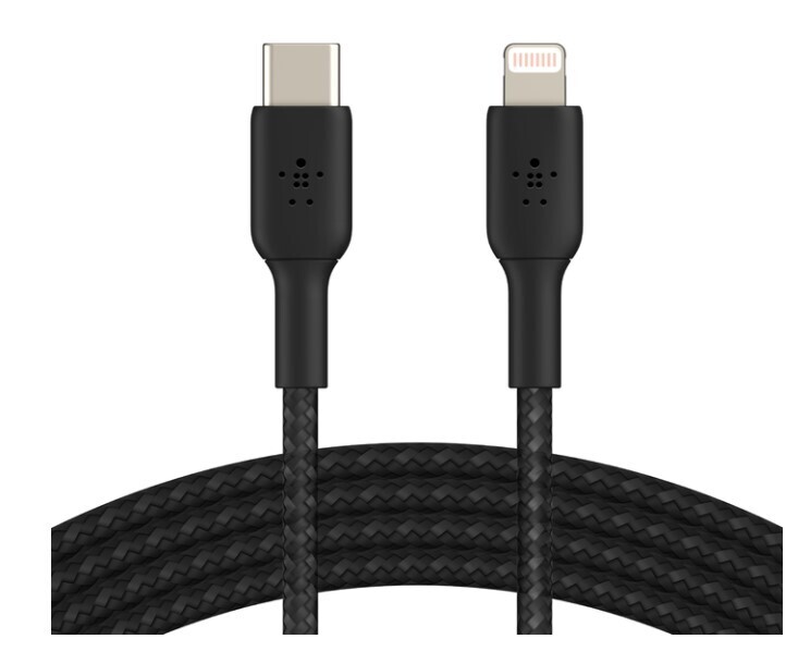 Belkin BoostCharge Braided USB-C to Lightning Cable (1m / 3.3ft)